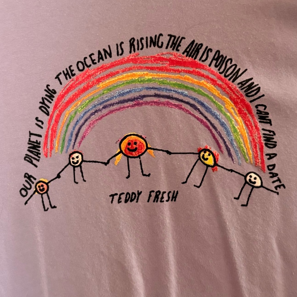 Teddy Fresh Pastel Purple Tee